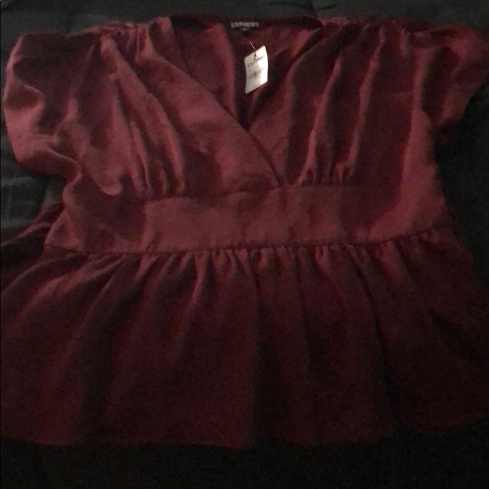 Vine colé blouse